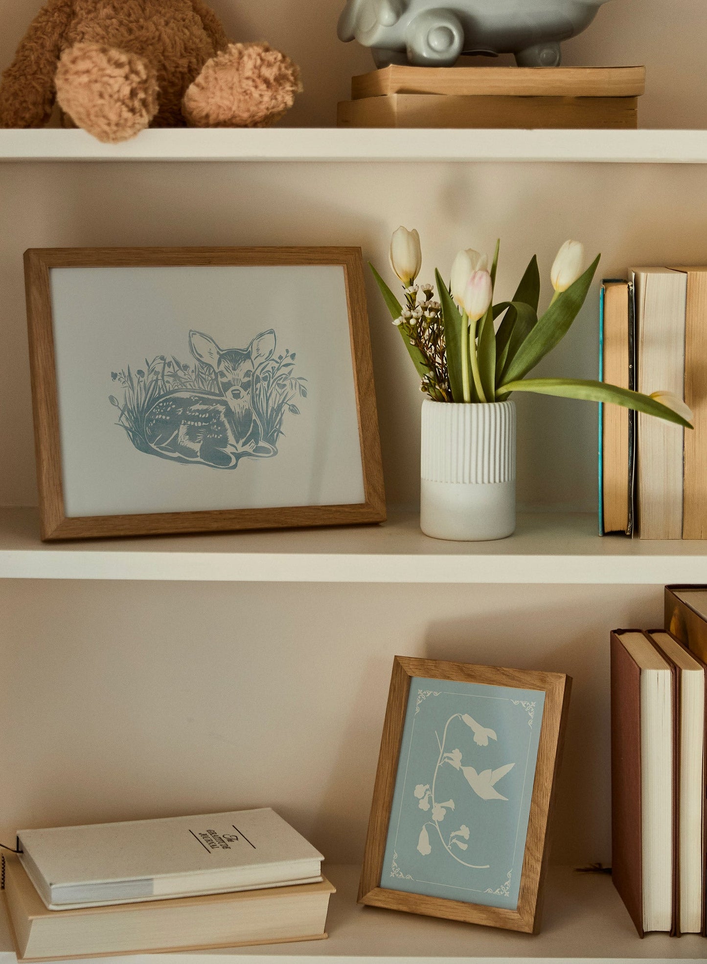 Papercut Trumpet Vine, Poster